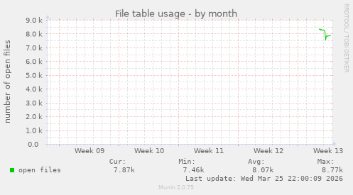 File table usage