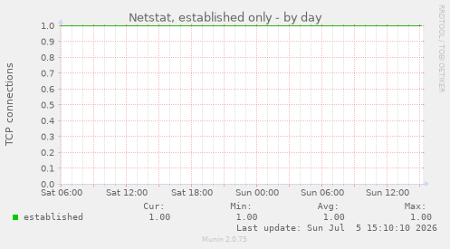 Netstat, established only